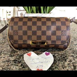 Vuitton Favorite Damier Ebene Pm